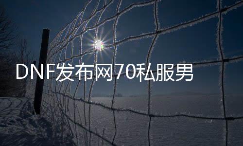 DNF发布网70私服男气功还是男柔道（DNF发布网男气功70版本加点）